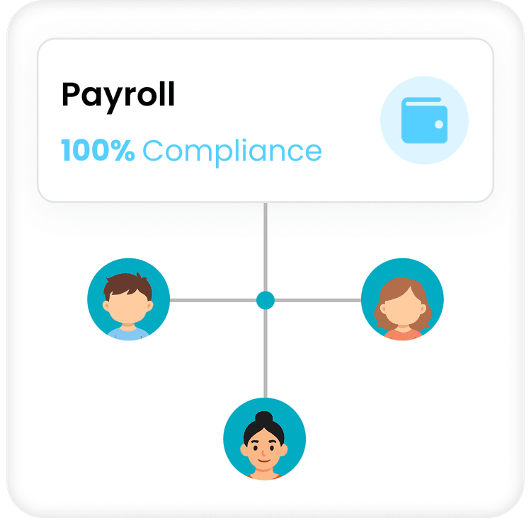 HR and Workforce Solutions Illustration